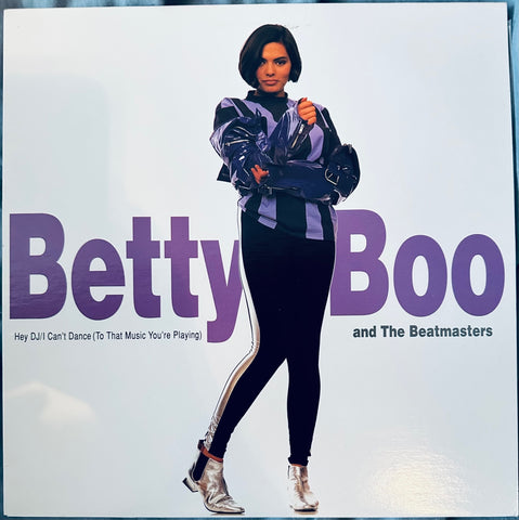 Betty Boo w/ The Beatmasters - Hey DJ / I Can't dance..  12" (PROMO) Single LP Vinyl - Used