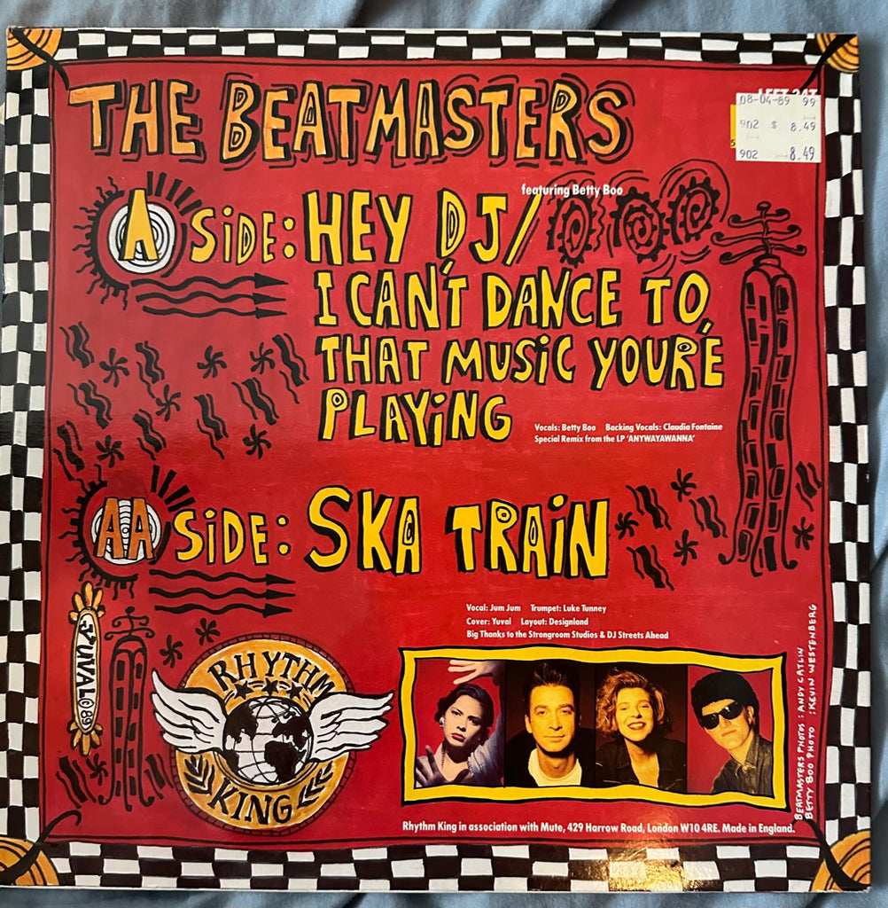 LP#BETTY BOO AND THE BEATMASTERS#HEY DJ
