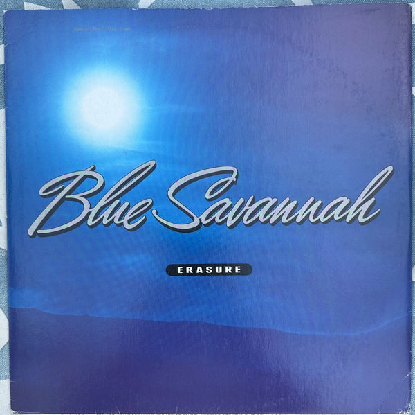 Erasure - Blue Savannah / Supernature 12" Single LP Vinyl - Used