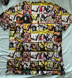 Madonna - BURNING UP mens XL Short sleeve shirt