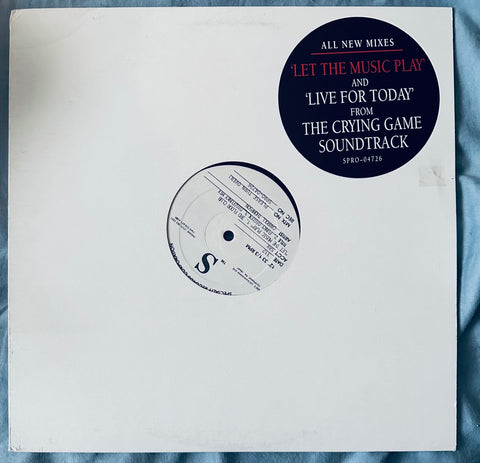 Shannon -  LET THE MUSIC PLAY / Live For Today - '93 REMIXES (Test Pressing) -  12" single  LP Vinyl  - Used