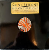 Saint Etienne - He's On The Phone  12" Single LP Vinyl -- Used