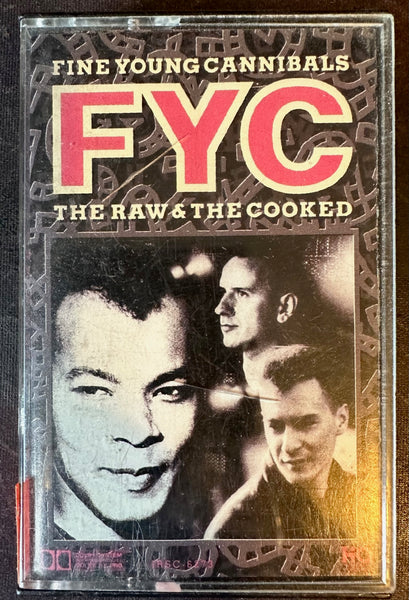 FYC (Fine Young Cannibals) THE RAW & THE COOKED  - cassette tape - Used