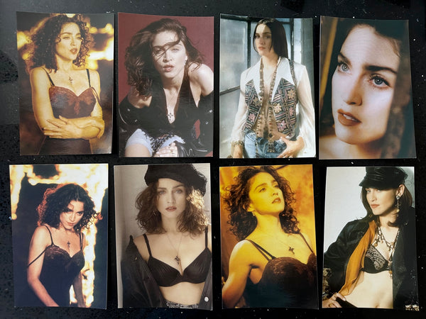 Madonna - 8 'LIKE A PRAYER' promo 4x6 postcards