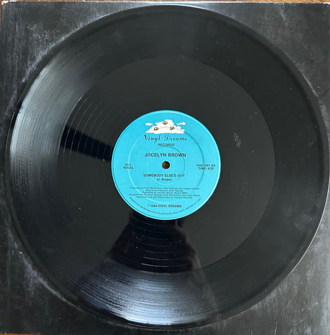 Jocelyn Brown - Somebody Else's Guy (1984) 12" single LP Vinyl - Used