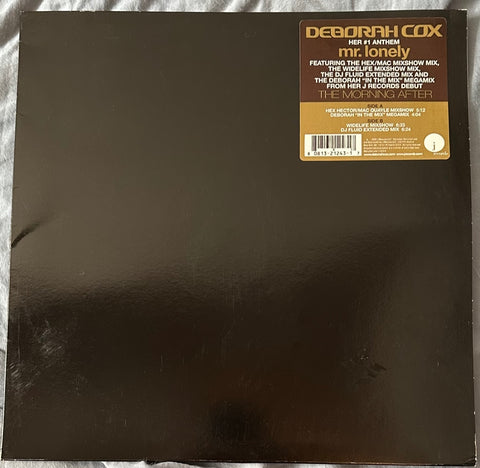 Deborah Cox - Mr. Lonely (REMIXES) 12" single LP Vinyl - Used