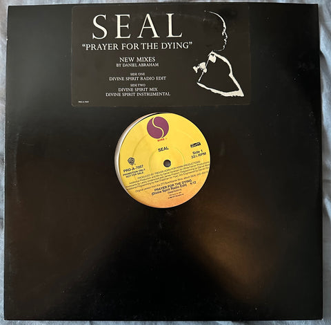 SEAL - Prayer For The Living   - 12" single LP Vinyl -- Used