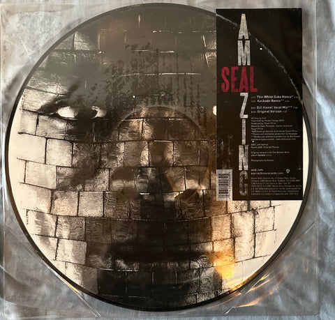 SEAL - AMAZING (12" Single Picture Disc) LP Vinyl - Used
