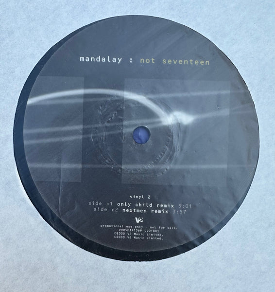 Mandalay - Not Seventeen 12" Single LP Vinyl - Used