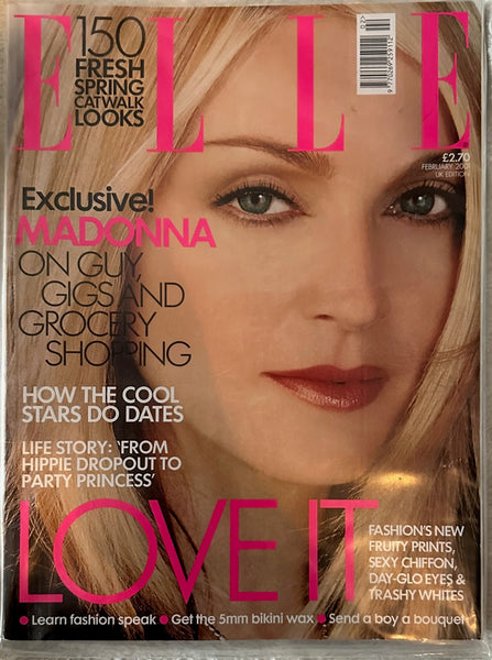 Madonna - ELLE (UK) Magazine 2001