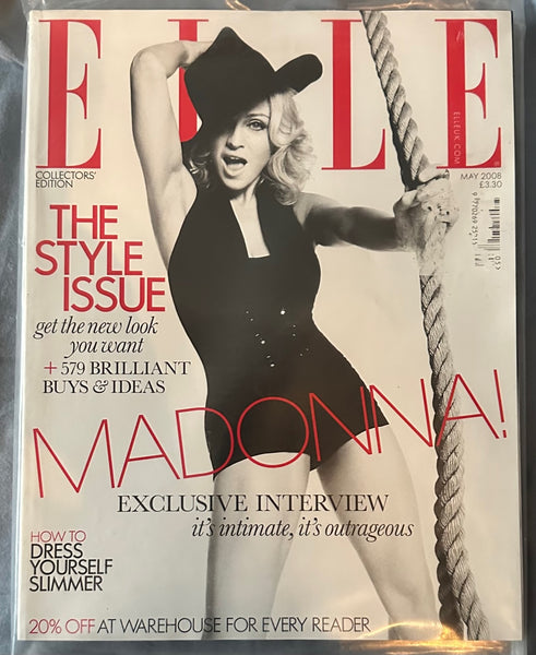 Madonna - ELLE (The Style Issue)  UK Magazine 2008