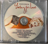 MADONNA LIVING FOR LOVE (Remixes) CD single (DJ)