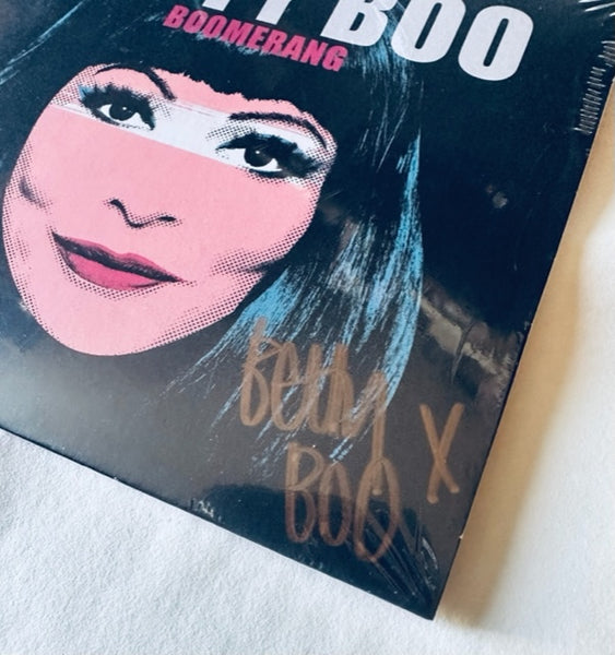 Betty Boo --  Boomerang (Autographed) Signed CD - New