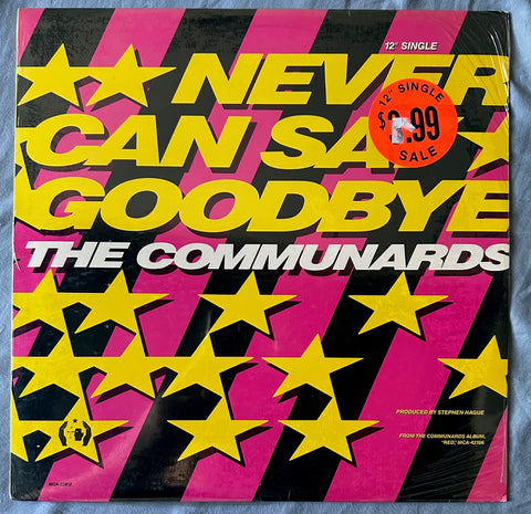 Communards (Jimmy Somerville) - Never Can Say Goodbye 12" Single (In shrink wrap) LP Vinyl - Used