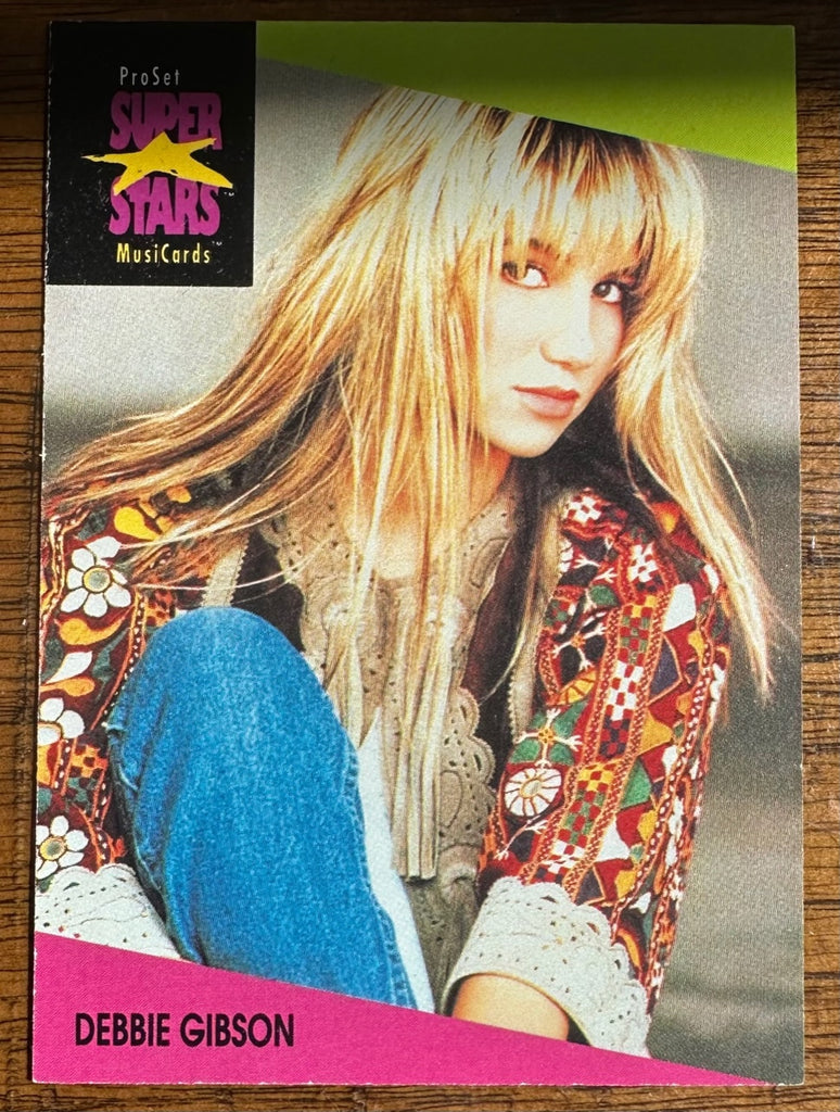 Debbie Gibson 80s Rock Stars Trading Card Used – Borderline Music