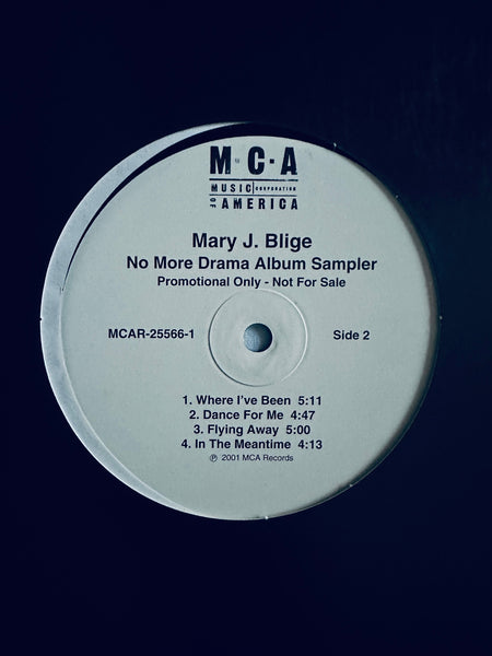 Mary J. Blige - No More Daram Album Sampler LP Vinyl (PROMO) Used