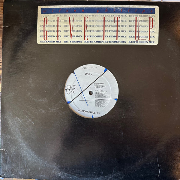 Wilson Phillips GIVE IT UP - 12" single LP (PROMO) Vinyl - Used
