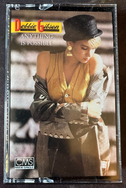 Debbie Gibson - Anything Is Possible Cassette Maxi-single - Tape - Used