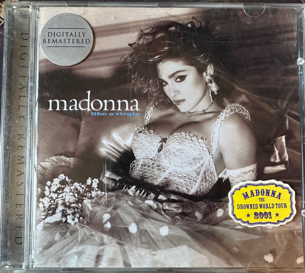 Madonna - Like A Virgin UK (2001 Remastered & Expanded) Edition CD  w/ Hype stickers  - Used