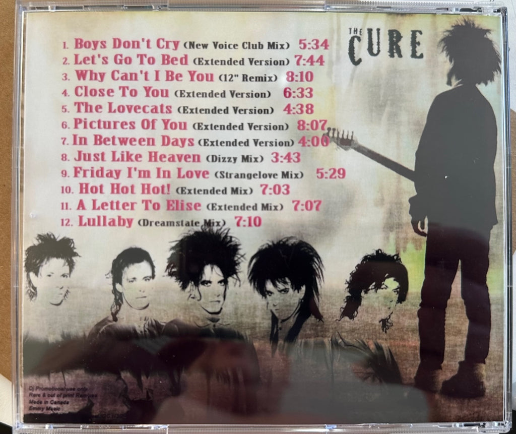 The Cure - Extended and Remixed (DJ CD) Import – borderline MUSIC