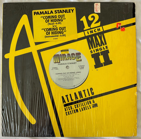 PAMALA STANLEY -  Coming Out Of Hiding 12" Single LP Vinyl - Used