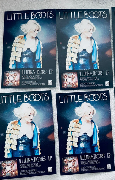 Little Boots - ILLUMINATIONS EP Promotional Cards (set of 4)