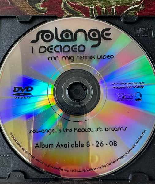 SOLANGE - I DECIDED (Mr. Mig Remix)  (DVD single) Music video