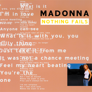 Madonna - Nothing Fails / Nobody Know Me (US Maxi-CD single) Used