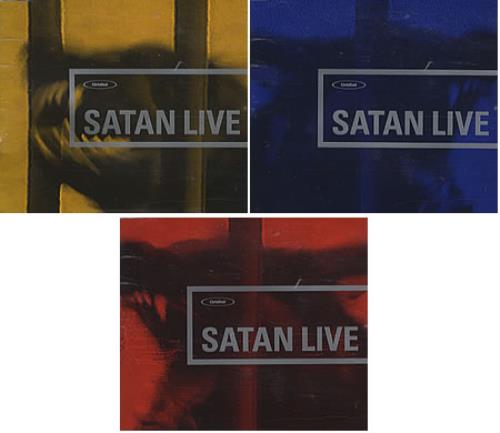 Orbital - SATAN LIVE Parts 1,2 &3 (Import CD single) Used