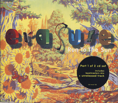 Erasure - Run To The Sun (part 1) Import CD single - Used