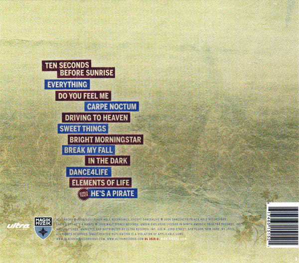 Tiësto - Elements of Life CD - Used