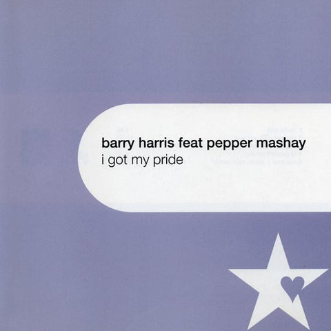 Barry Harris ft: Pepper Mashay - I Got My Pride (US Maxi-CD single) Used