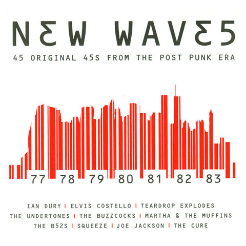 New Waves - 45 original 45s from the Post Punk Era 77-83 (2CD) Used