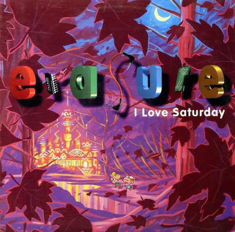 Erasure  - I Love Saturday  (USA Maxi-CD single) Used