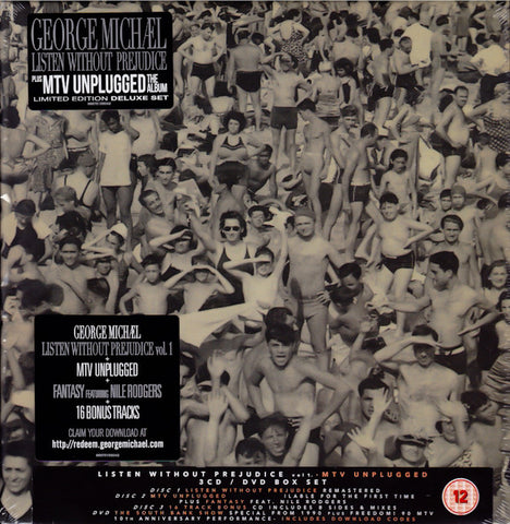 George Michael ‎– Listen Without Prejudice 3CD+1DVD Box Set, Deluxe Edition, Limited Edition