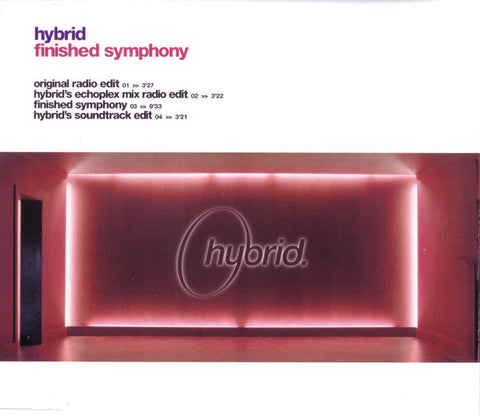 Hybrid - Finished Symphony (Import) CD single - Used