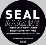 SEAL - Amazing  (REMIXES) Official Promo CD single