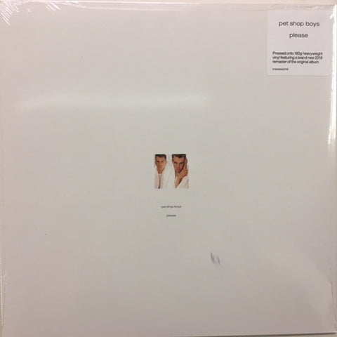 Pet Shop Boys - Please (2018 remastered LP Vinyl) New