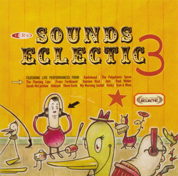 Sounds Eclectic LIVE vol.3 (Various) CD - Used