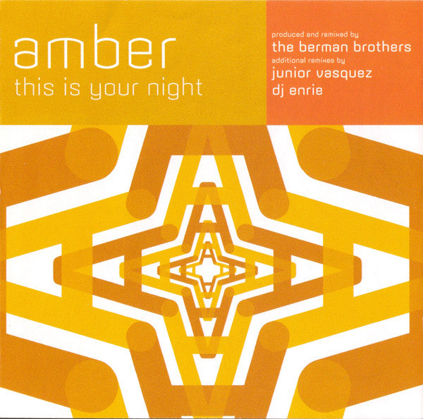 Amber -  This Is Your Night (US Maxi-CD single) Used