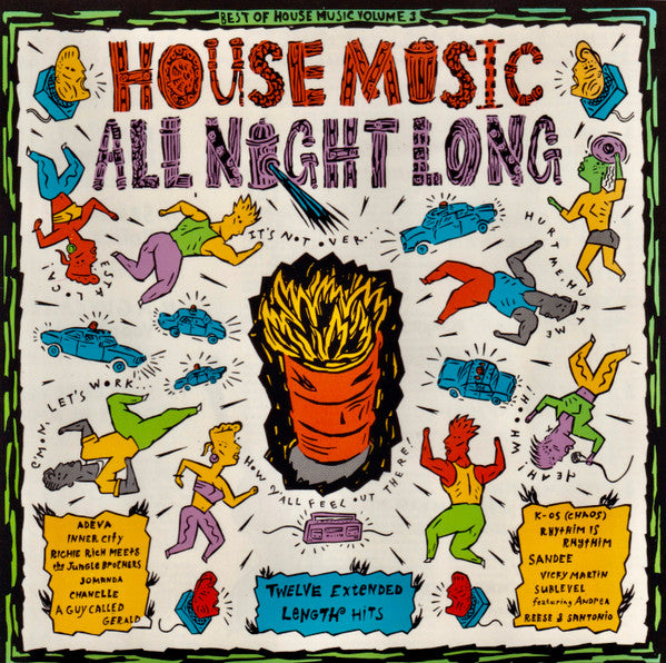 House Music All Night Long (Various) CD - Used