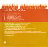 Sasha Alexander - Let Me Be the One (US Maxi-CD single) Used