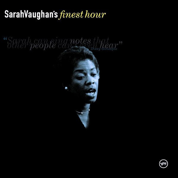 Sarah Vaughan ‎– Sarah Vaughan's Finest Hour CD - Used