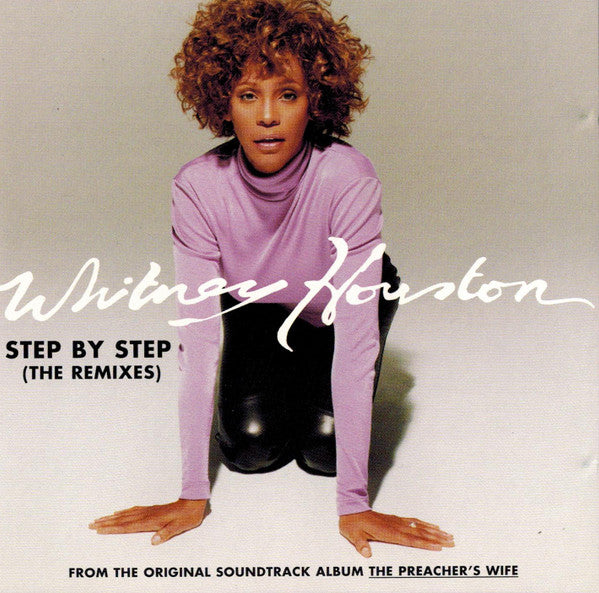 Whitney Houston - Step By Step (The Dance Mixes) US Maxi-CD single - Used