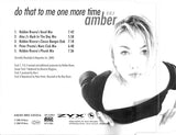 Amber - Do That To Me One More Time - Remix (Import) CD Single - New