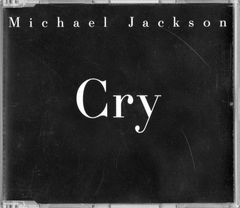 Michael Jackson - CRY - Promo 1 track CD single -  Used