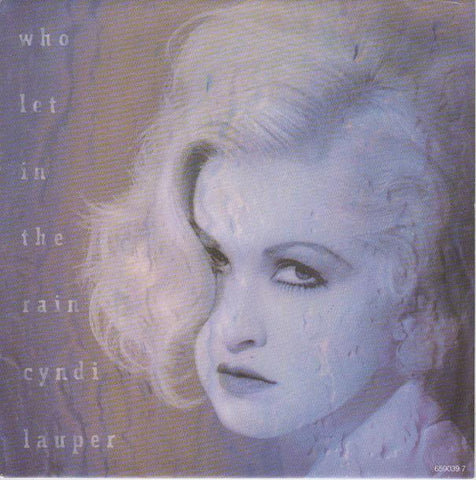 Cyndi Lauper – Who Let In The Rain / Cold / Like I Used to (Import CD Single) Used