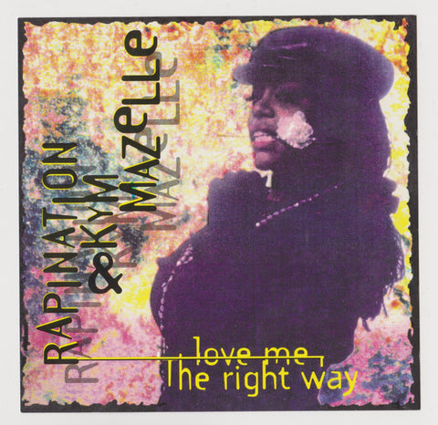 Kim Mazelle & Rapination - Love Me The Right Way CD single - Used