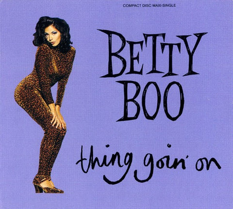 Betty Boo - Thing Goin' On  I'm On My Way (Maxi-CD single) Used