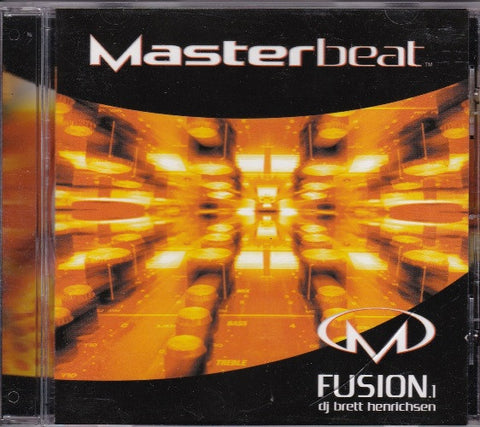 Masterbeat  - Fusion.1 (Various) CD - DJ Brett Henrichsen CD - Used